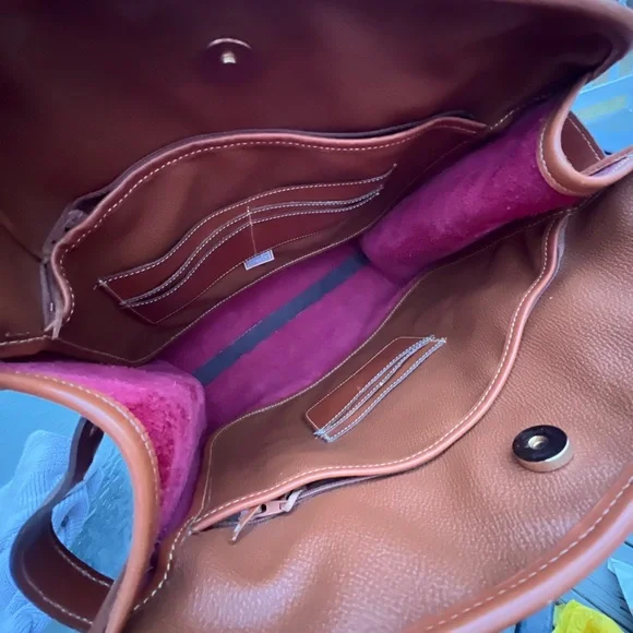 🥵 VERY RARE 🔥 VINTAGE DOONEY AND BOURKE AWL GLADSTONE SHOPPING BAG - Picture 9 of 14